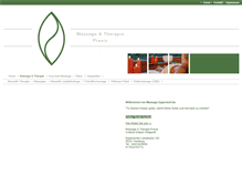 Tablet Screenshot of massage-eppendorf.de